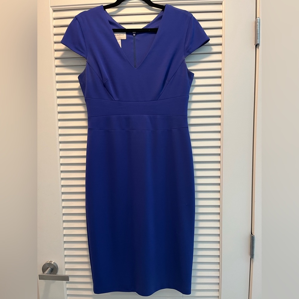Donna Morgan Blue Sheath Dress